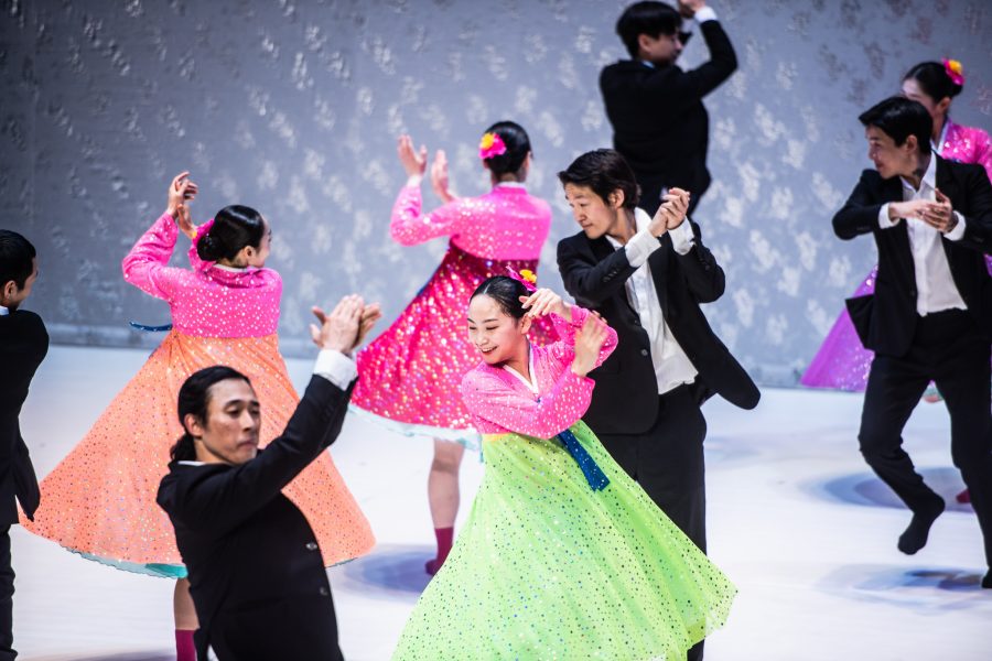 North Korea Dance in Vilnius